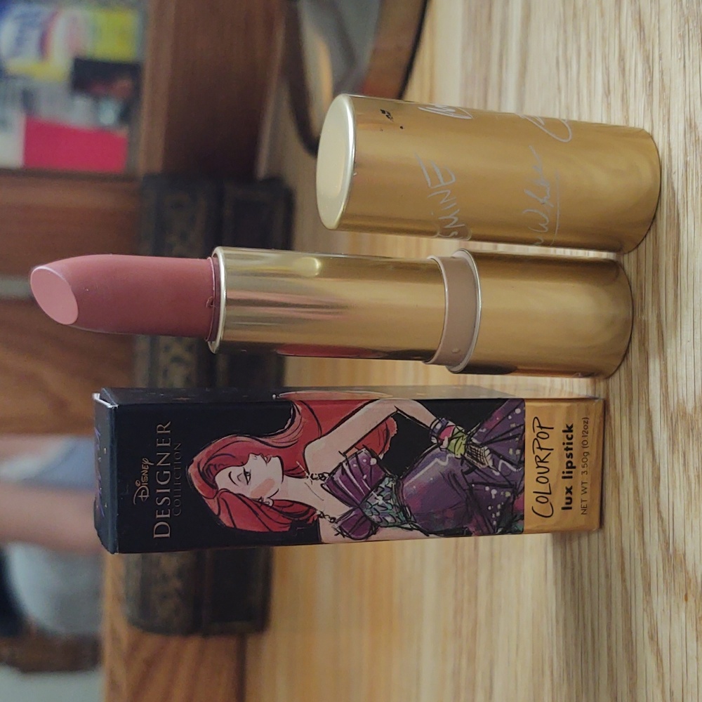 colourpop lux lipstick- Ariel